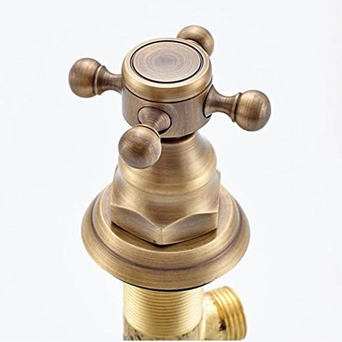 Robinet de lavabo de salle de bain rétro en laiton pour rénover votre vasque - 4