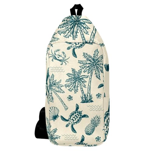 Sac à dos bandoulière crabe ananas pour soulager le dos en voyage