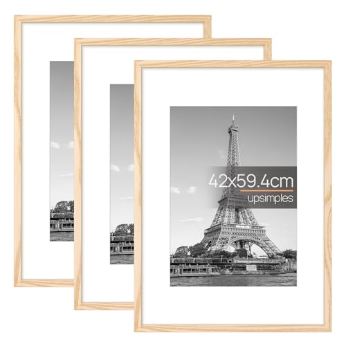 upsimples 3 Pack Bilderrahmen 20x30, Natur Rahmen 20x30, Picture Frame für Fotos, Bilder, Poster upsimples 3 Pack Bilderrahmen 20x30, Natur Rahmen 20x30, Picture Frame für Fotos, Bilder, Poster