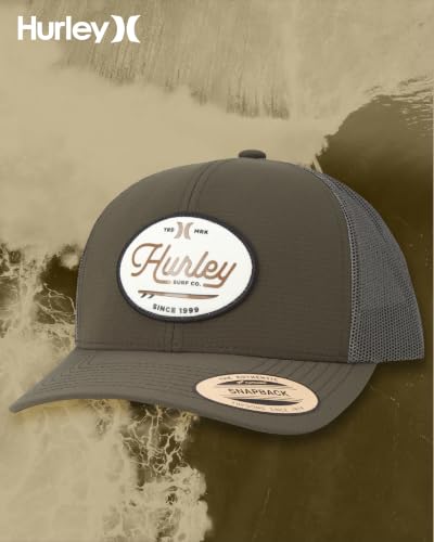 Image of Hurley Mens Hat Beach Break Trucker Water Resistant Baseball Cap