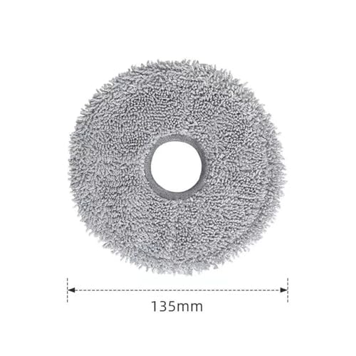 Vacuum Cleaner Main Brush + Side Brush + Filter/dust Bag/mop Cloth,Compatible for Dreame S30 X30 X30 Ultra X30 Pro .Robot Vacuum Replacement Parts(1 pcs)