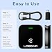 LOBOAIR Wireless CarPlay Adapter for Factory Wired CarPlay, 2024 Automatic CarPlay Adapter Converts Wired to Wireless Fits Cars from 2015, iOS 10+, Keep Original Control, Black