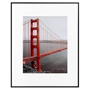 Frametory 28x35 cm Aluminium Bilderrahmen Schwarz