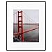 Frametory, 11x14 Inch Matte Black Aluminum Metal Picture Frame and Real Glass with Ivory Color Mat for 8x10 Picture