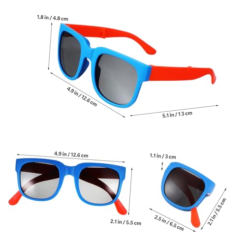 NOLITOY 6 Pcs Sunglasses Lightweight UV Protection for Party Favors with Scratch Resistant Lenses for Outdoor Fun and Special Occasions2