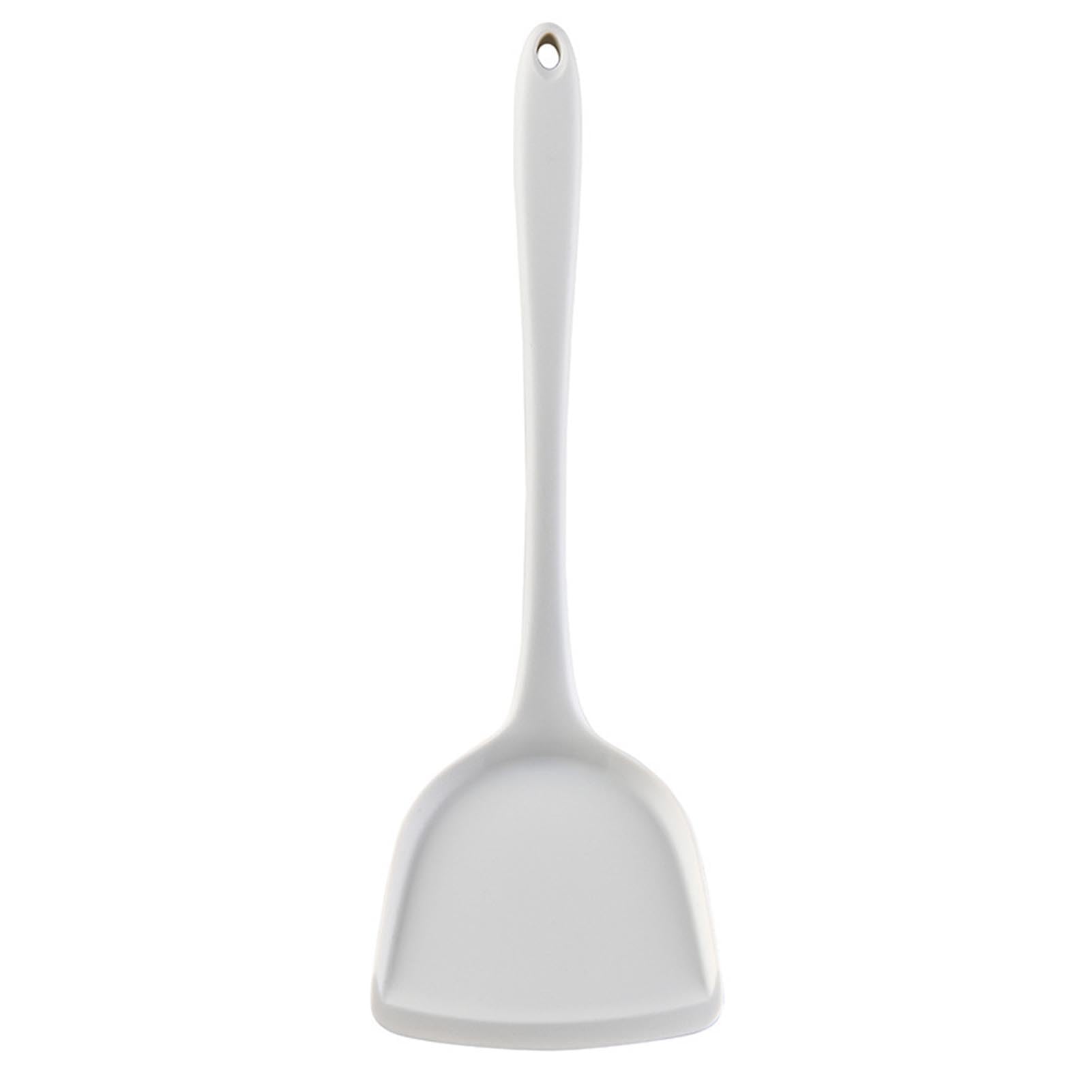 Cocoarm Spatola in Silicone per, Manico Lungo 13x3.5x1.6in (WHITE)