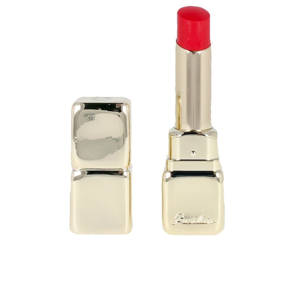 Kiss Kiss Shine Bloom Lipstick - 775 Poppy Kiss by Guerlain for Women - 0.11 oz Lipstick