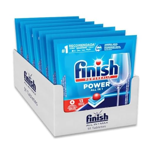 Detergente Finish em Tabletes Econômicos