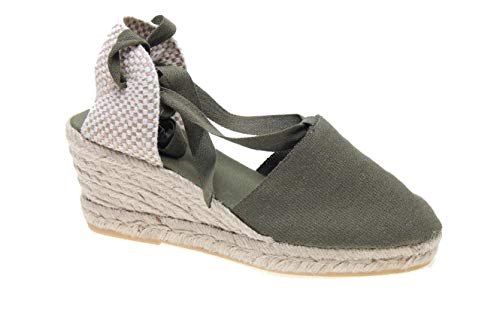 Valenciana cuña Yute Cintas (Kaky, Numeric_36)