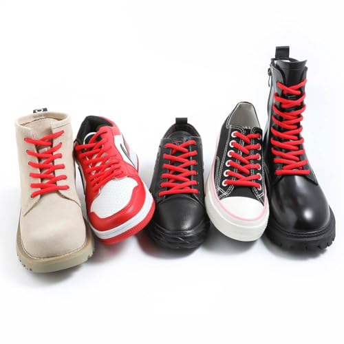 Image of VSUDO 1 Pair Oval Sneaker Shoelaces or Running Shoe Laces, Basketball Shoe Lace, Sport Shoestring or Athletic Shoe String