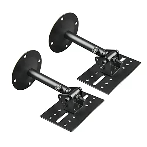 Soporte para altavoz de conferencia con perchas envolventes pared 2