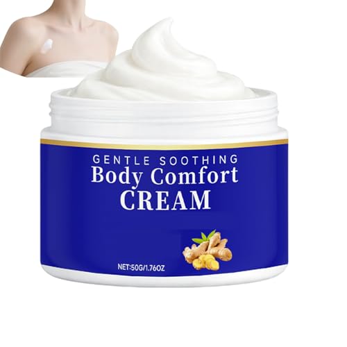 Crema corporal de lavanda, nutre la piel, crema hidratante reafirmante, loción corporal calmante, textura ligera suaviza la piel, no grasa, adecuada para pieles secas y sensibles (1 unidad)