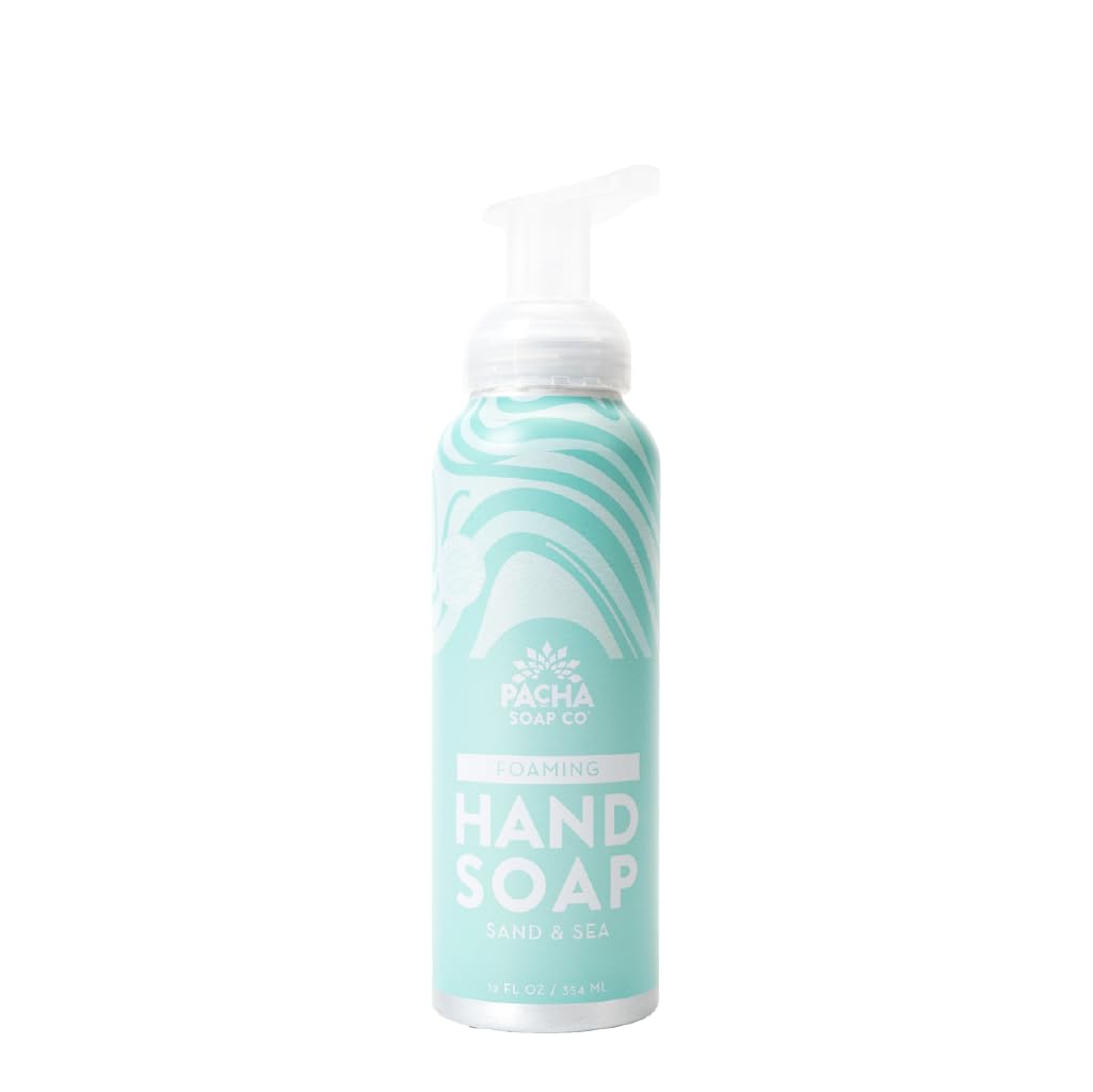 Amazon.com : PACHA SOAP Sand & Sea Foaming Hand Soap, 12 FZ