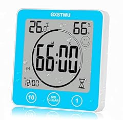 Digital Shower Clock, Bathroom Timer Clock, Waterproof for Water Spray, Count Up Count Down Alarm photo Digital Shower Clock, Bathroom Timer Clock, Waterproof for Water Spray, Count Up Count Down Alarm