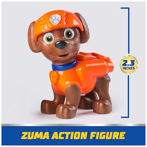 PAW Patrol, Zuma’s Hovercraft, Toy Vehicle with Collectible Action Figure, Sustainably Minded Kids Toys for Boys & Girls Ages 3 and Up