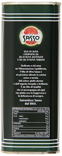 Aceite de oliva Sasso 1 litro miniatura 3