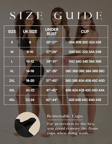 SIMIYA Super Comfort Bra, Womens Sports Bras Removable Pads Plus Size Sleep Bras for Girls in Yoga Bralette Leisure Stretch Crop Tops Vest (L, 2 Pack Black+White) - Image 5