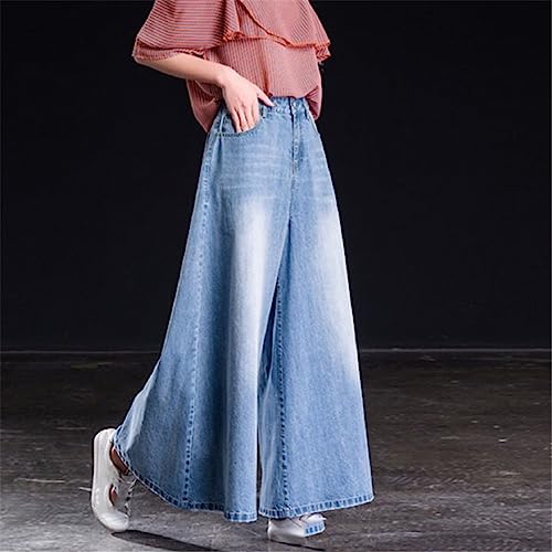 Women High Waist Jeans Harajuku Fashion Denim Pants Baggy Vintage Urban Wide Leg Pants4