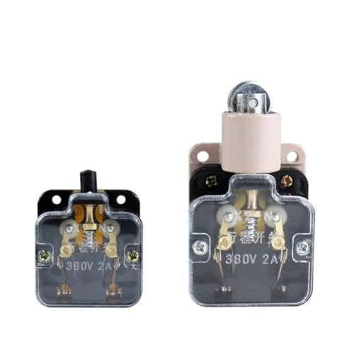 RORFFK X2-N Limit Switch Lift Elevator Parts 380V 2A CNC Travel Micro Switches for Small Machine Tools LX-X2/N(X2-N with Bas)