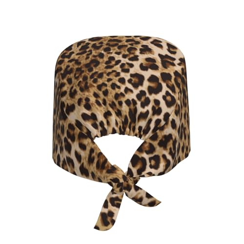 Image of Adjustable Working Cap Breathable Unisex Women Men Elastic Bandage Tie Back Hats Scrub Nursing Doctor Surgeon Cap