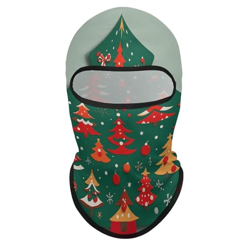 Balaclava para hombre y mujer máscara completa para esquí y ciclismo miniatura 7