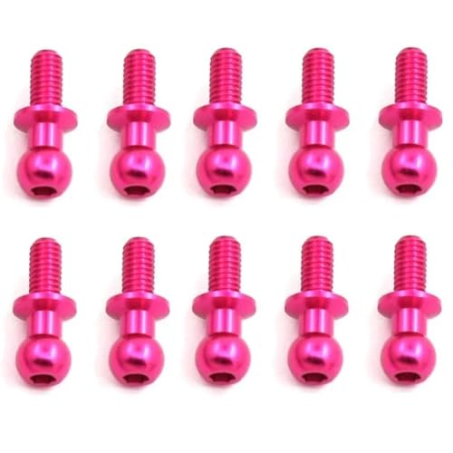 Image of 10Pcs M3 Metal Hex Ball Head Screws For TAMIYA For TT01 For TT02 For Sakura D5 1/10 RC Drift Car Spare Parts RC Parts