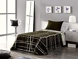 Tacto suave VIALMAN Colcha, Marron, Cama 90 cm 180cm x 270cm, 3