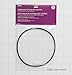 GE Replacement O-Ring for at-Home Water Filtration System | Prevents Liquid from Leaking from Sink & Water Filter System | Includes (1) Ring and (1) Tube of Silicone Lubricant | Black