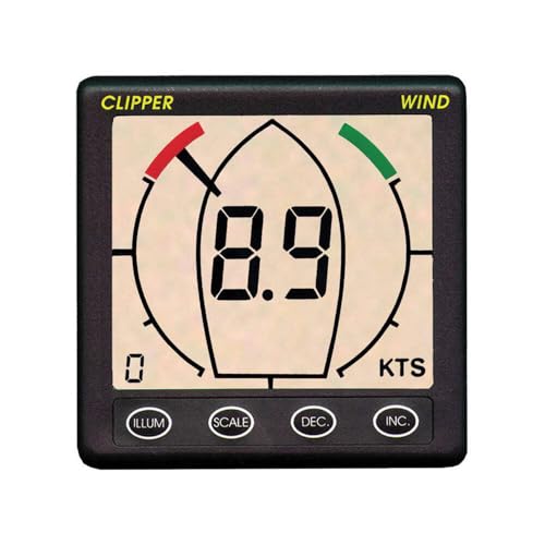 Nasa Clipper Kabelloser Wind mit MHU und Datenbox, Grau
