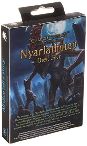 Call Of Cthulhu Outer Gods: Nyarlathotep Dice Set #TOP1