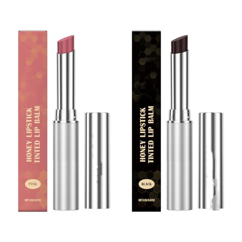 Black Honey Lipstick, Honeynoir-Hydrating Black Lip Balm, Black Honey Lipstick for Women Dry Lips (Combination, 1)