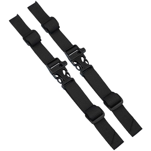 WESIEVYA 2x Brustgurt Für Rucksack - Verstellbarer Anti-Rutsch Gurt