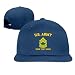 Produktbild Eileen Powell US Army E-8 Master Sergeant E8 Unisex Baseballmützen für Erwachsene Dad Cap Plain Caps Jeans Caps
