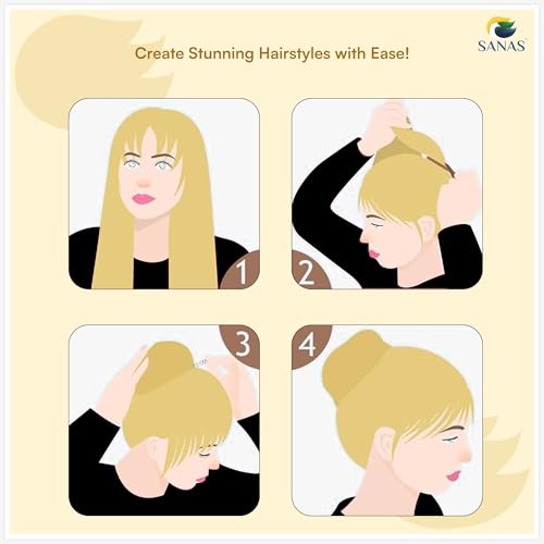 Image of Sanas Hair Pins for Hair Styling (10Pcs) U Pin for Hair Clips for Hair Styling Hair Pins for Women Wedding Girls Juda Pins For Hair Bun Accessories & Clips for Women Spiral U Pin (10Pcs) (Golden)