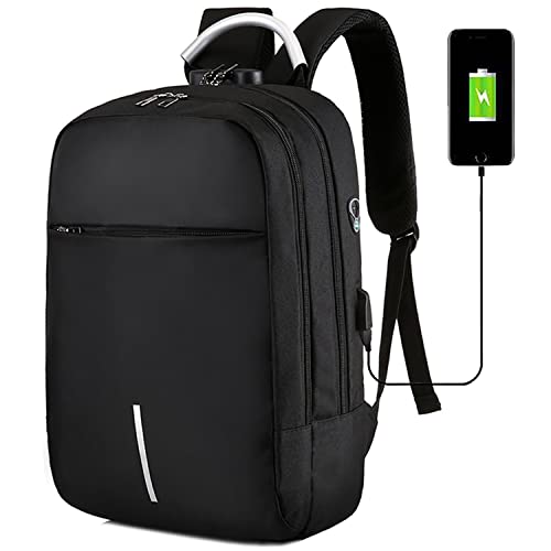 Mixroom Zaino porta PC Antifurto Nero per Computer Portatile Laptop Lavoro Borsa Notebook Fino 15'...