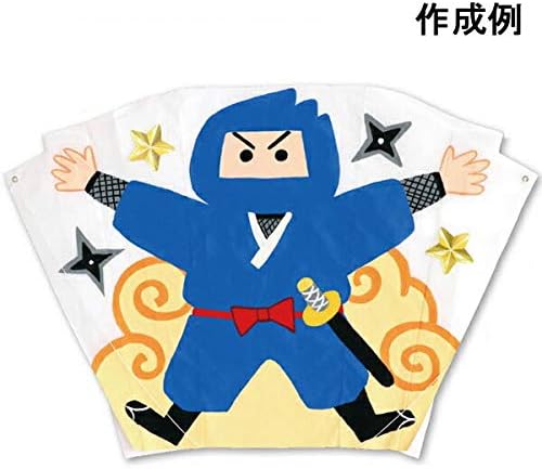 Amazon お絵描き手作り 折りたためる68cm凧 ナイロン製 10枚セット 正月 工作 色塗り お絵かき 干支 18 凧 カイト おもちゃ