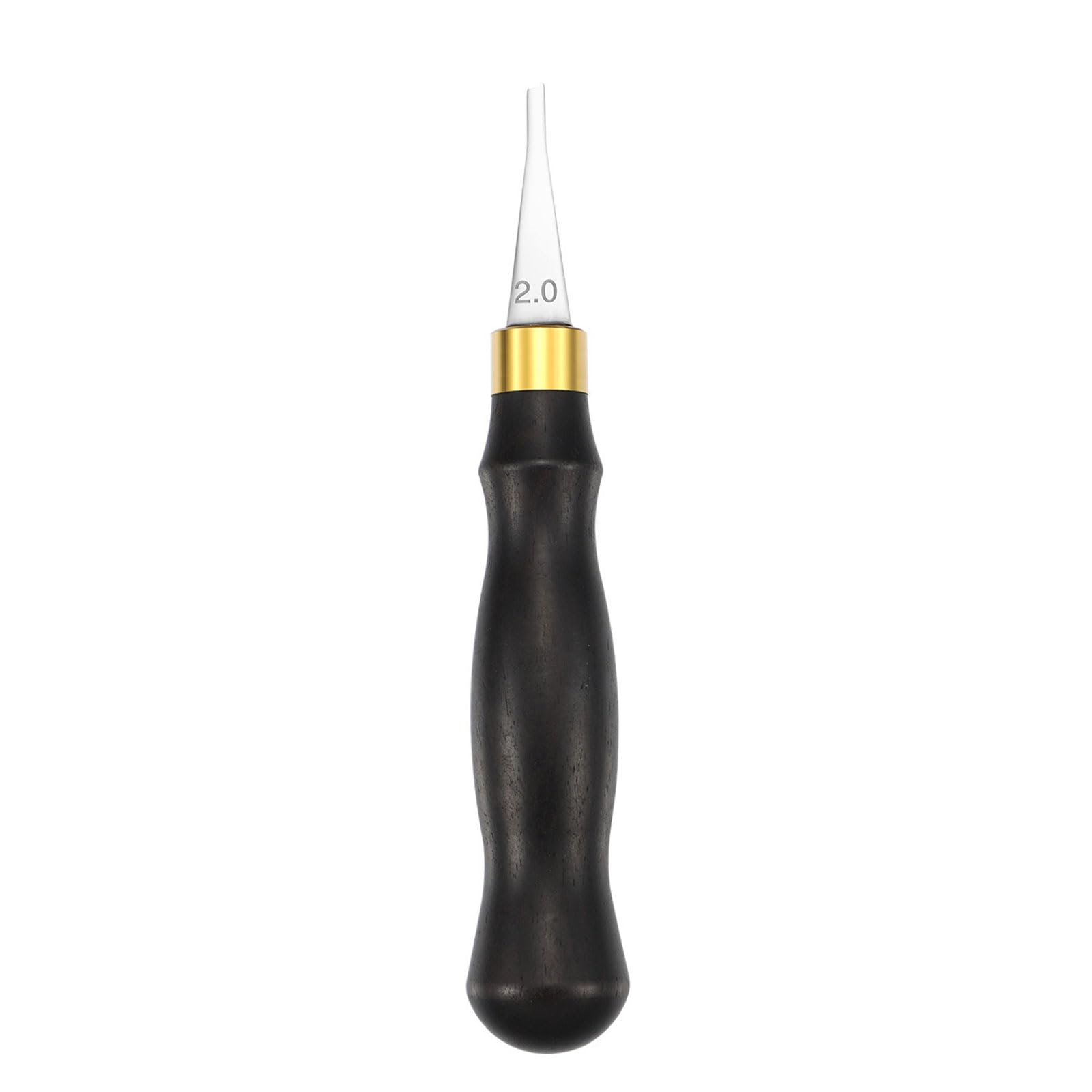 Qusinfc Edges Creaser Leather Tool 2.0/2.5/3.0/3.5 / / 4.5/5.0mm Leather Craft Tool Creaser Crimping Edges Crafting