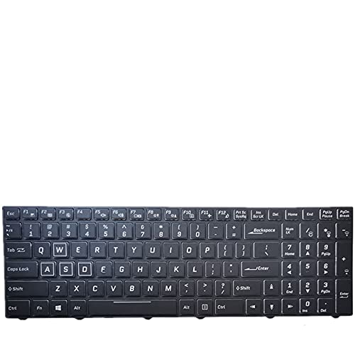 Clavier Hasee X5 US noir multicolore idéal pour le télétravail et les sessions de jeu en soirée