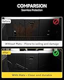 3W Rear Seat Back Cover Fit for Tesla Model Y Juniper 2025 2026, Thorex™ All Weather Dog Friendly Full Coverage Waterproof Backrest Mats, Rear Seat Back Protector Mats for New Tesla Y Car Accessories - Image 9