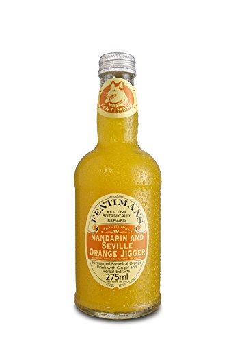 Fentimans Mandarin Seville Orange Jigger boisson aux agrumes 275 ml pack de 12