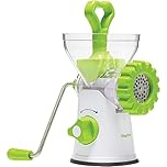 Starfrit Manual Meat Grinder - Include 2 Blades and a Funnel for Homemade Sausages