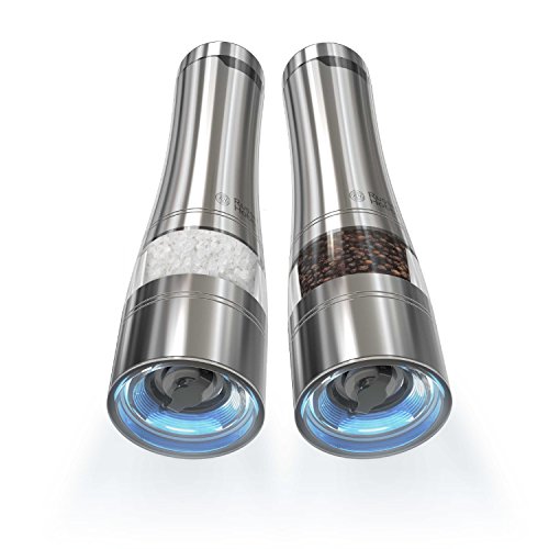Russell Hobbs Rhpk4100 Electric Salt & Pepper Mills, Stainless, Set Of 2 Grinders #TOP7