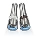 Russell Hobbs Electric Salt & Pepper Mills, Stainless, Set of 2 Grinders