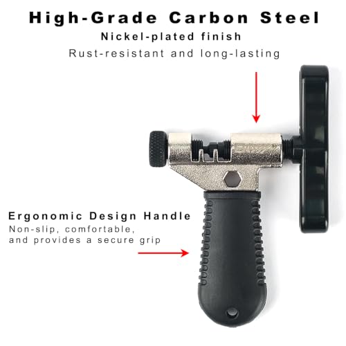 Image of Universal Bike Chain Tool Kit with Bike Breaker Main Chain Pliers Chain Checker for Road MTB Bike 1-12 Speed Chain Disassemble Chain Splitter and Breaker