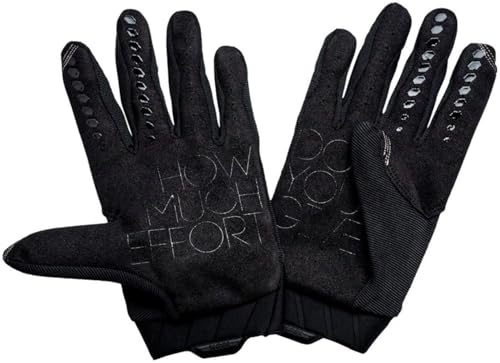 100% Geomatic Gloves Black/Charcoal - S by 100% - Used condition - US$14.99