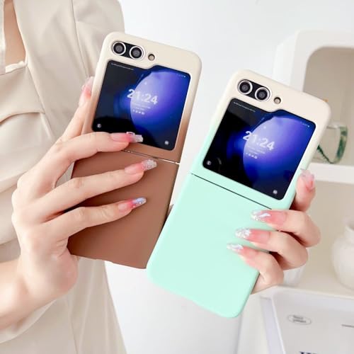 Coque Galaxy Z Flip 5 antichoc dégradé rigide mat - 6