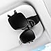 KAFANLIN Sunglass Holder for Car Visor Clip Eyeglass Sunglass ABS Plastic Car Asset Accessories for Men Women Necessities Car Sun Visor Auto Trucks Van SUV Organizer