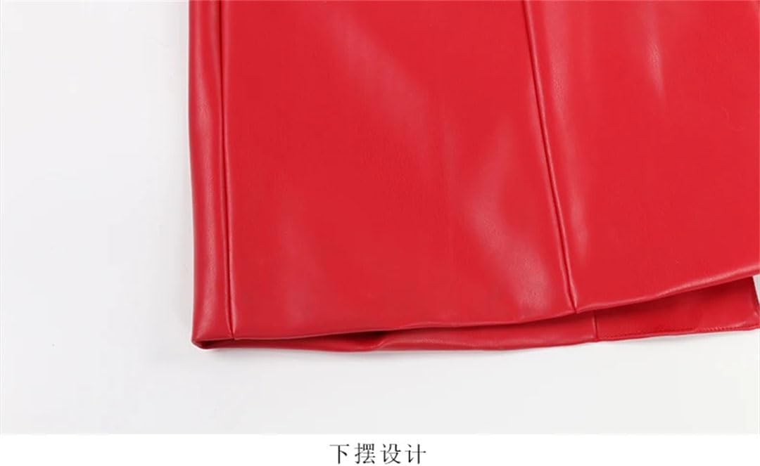 Women Long Soft Leather Trench Coat For Women Pockets Sashes Luxury Elegant Overcoat