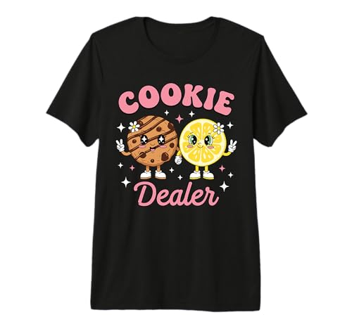 Cookie Dealer Cute Cookie Lemon Funny Baking Cookie Season Premium Tri-Blend T-Shirt