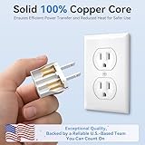 European to US Plug Adapter, Unidapt EU to US Adapters, Europe to USA Plug Adaptor, 220V to 110V Plug Pin Converter, Travel Adapters European to American, Canada, Mexico, Type A, 2-Pack - Image 2